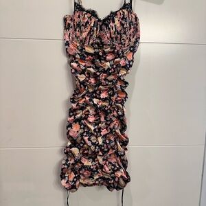 For Love & Lemons NWT Summer Floral Mini Dress I Size Small